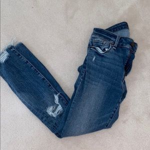 Abercrombie& Fitch Harper pow rise ankle jean